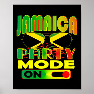 Jamaika-Party-jamaikanische Outfits für Frauen Jam Poster
