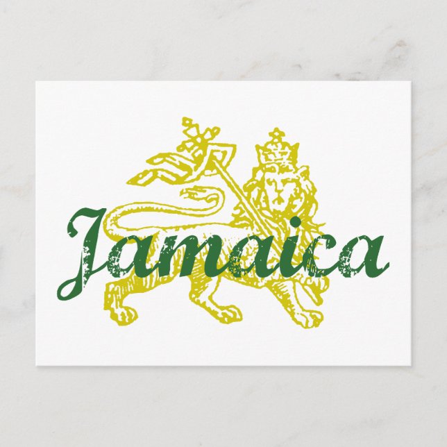 Jamaika Postkarte (Vorderseite)