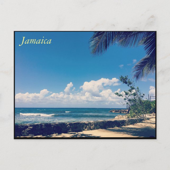 Jamaika-Postkarte Postkarte (Vorderseite)