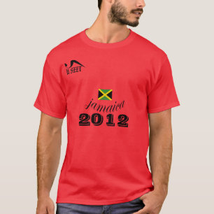 Jamaika-Rot-T-Shirt 2012 T-Shirt