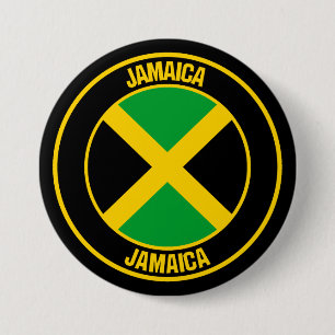 Jamaika-RundEmblem Button