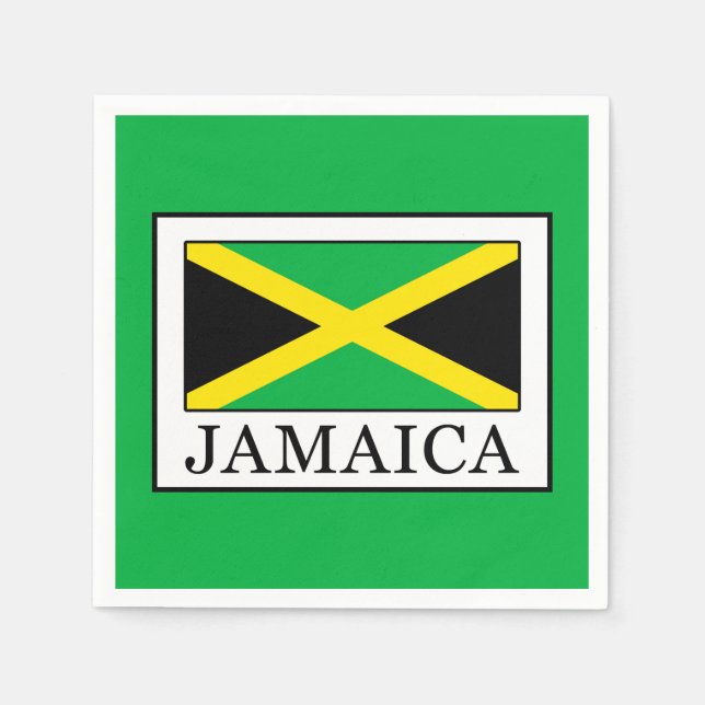 Jamaika Serviette (Vorderseite)