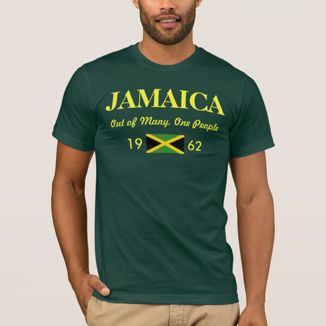 Jamaika-Staatsangehörig-Shirt T-Shirt (Vorderseite)