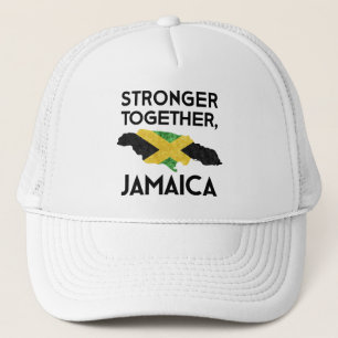 Jamaika steht stark zusammen - Klassisches T-Shirt Truckerkappe