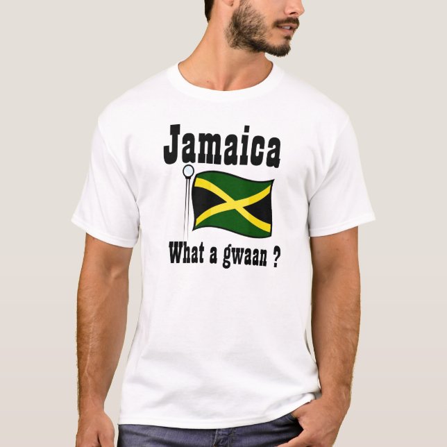 Jamaika-T - Shirt - was für ein Wind (Vorderseite)