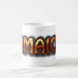 Jamaika-Text-Kaffee-Tassen-Montego- Tasse