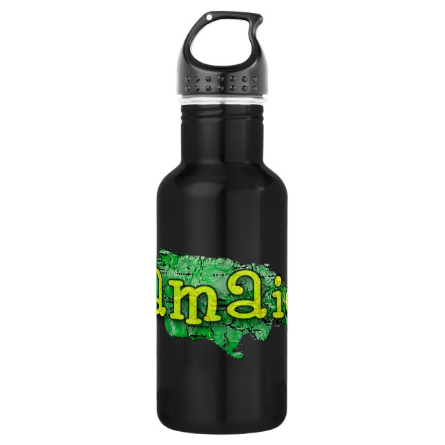 Jamaika Trinkflasche (Vorderseite)