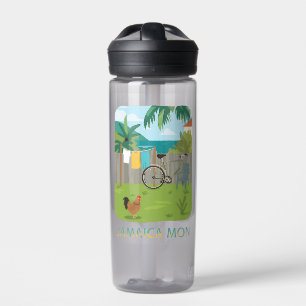 Jamaika tropischer Charme Trinkflasche