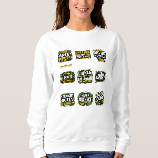Jamaika Unabhängigkeitstagsgeschenk Sweatshirt (Vorderseite)