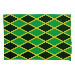 Jamaika und Jamaika Flag Fashion Pattern/Reggae Kissenbezug