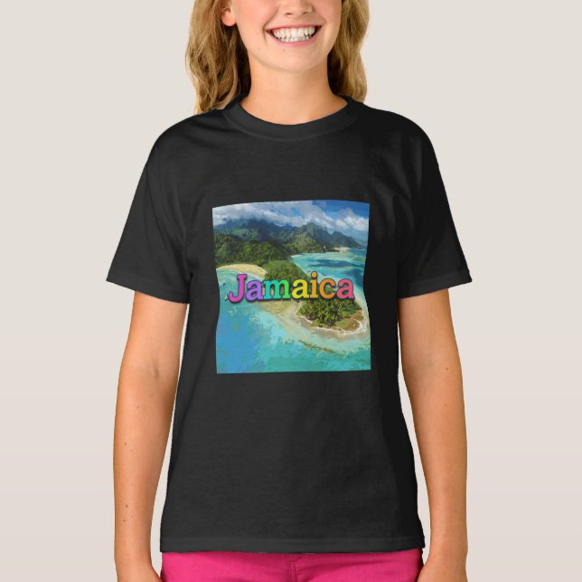 Jamaika-Urlaub  T-Shirt (Vorderseite)
