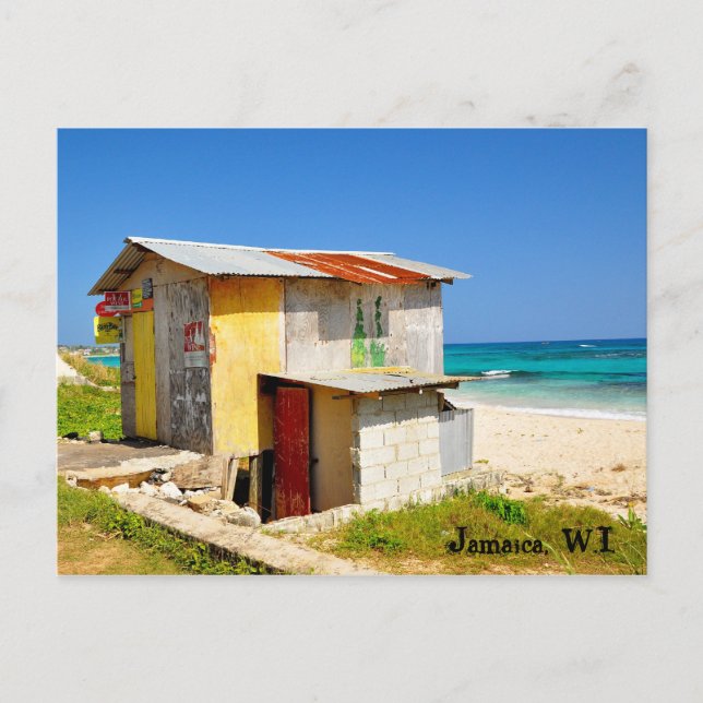 Jamaika, W.I. Postkarte (Vorderseite)