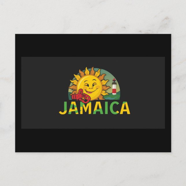Jamaika ya mon  postkarte (Vorderseite)