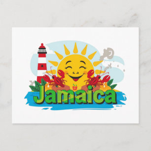 Jamaika ya mon  postkarte