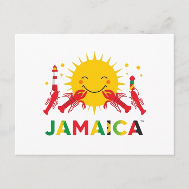 Jamaika ya mon  postkarte (Vorderseite)