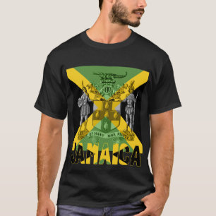 Jamaikaner von vielen Menschen  T-Shirt