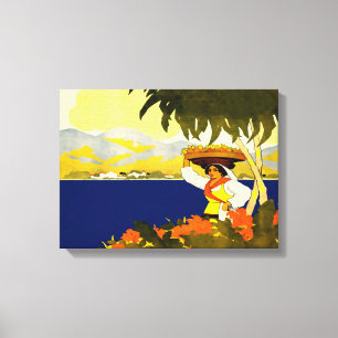 Jamaikanerin Leinwanddruck