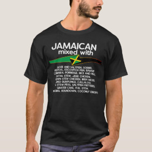 Jamaikanisch gemischt mit Jamaika Proud Group Matc T-Shirt