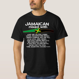 Jamaikanisch gemischt mit Jamaika Proud Group Matc T-Shirt