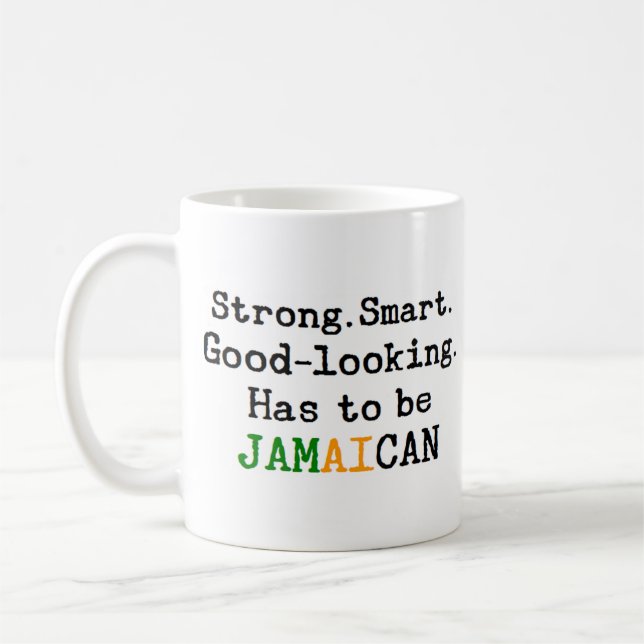 jamaikanisch stark kaffeetasse (Links)