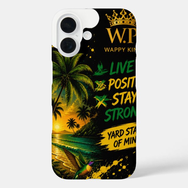 Jamaikanische Designs , Case-Mate iPhone Hülle (Rückseite)