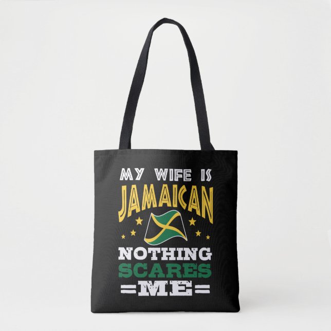 Jamaikanische Ehefrau Funny Jamaica (Vorderseite)