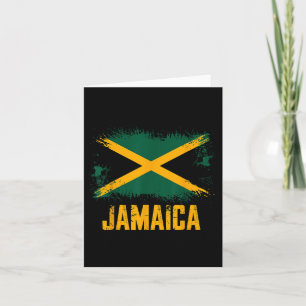 Jamaikanische Flagge _1 Karte