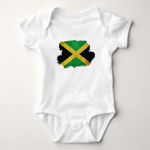 jamaikanische Flagge Baby Strampler