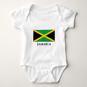 jamaikanische Flagge Baby Strampler
