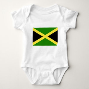 Jamaikanische Flagge Baby Strampler