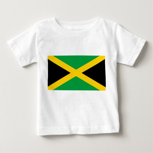 jamaikanische Flagge Baby T-shirt (Vorderseite)