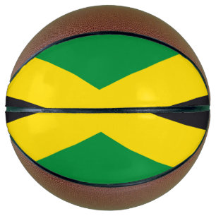 Jamaikanische Flagge Basketball