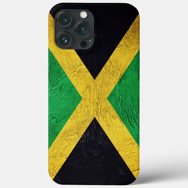 jamaikanische Flagge Case-Mate iPhone Hülle (Rückseite)