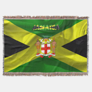 Jamaikanische Flagge Decke