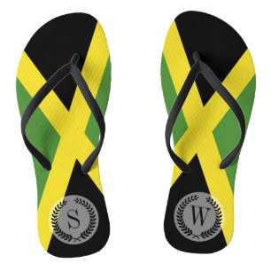Jamaikanische Flagge Flip Flops