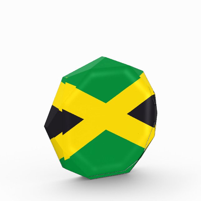 Jamaikanische Flagge Fotoblock (Links)