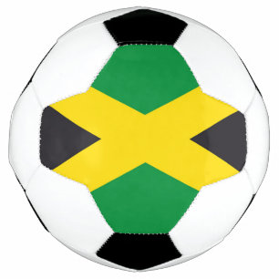 Jamaikanische Flagge Fußball