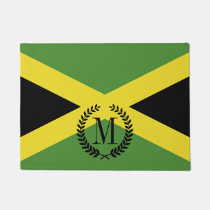 Jamaikanische Flagge Fußmatte