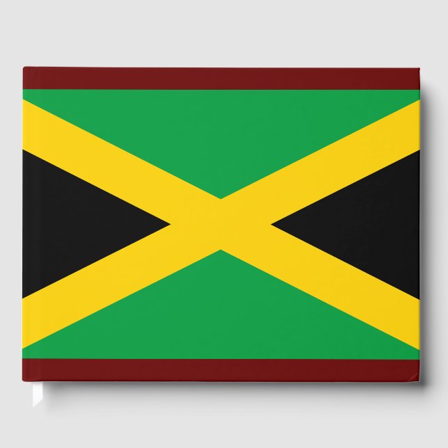 jamaikanische Flagge Gästebuch (Vorderseite)