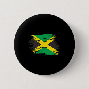 Jamaikanische Flagge Jamaica Souvenir Liebe Reise  Button