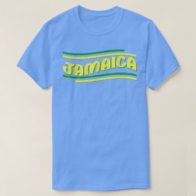 Jamaikanische Flagge Jamaika Es ist in meinem Herz T-Shirt (Design vorne)