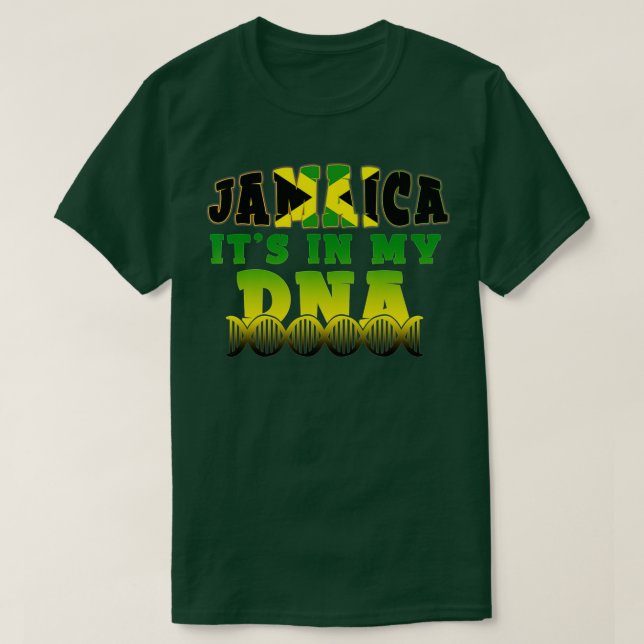 Jamaikanische Flagge Jamaika In meiner DNA Männer  T-Shirt (Design vorne)