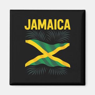 Jamaikanische Flagge Jamaika Souvenir Reise Urlaub Magnet