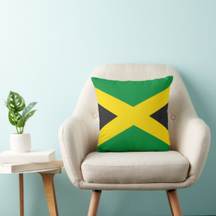 Jamaikanische Flagge Kissen
