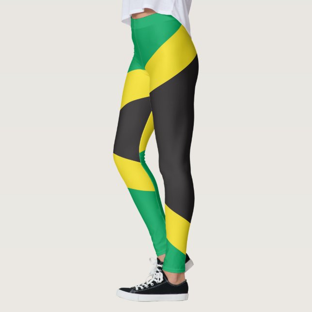 jamaikanische Flagge Leggings (Links)