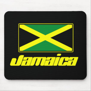 jamaikanische Flagge Mousepad