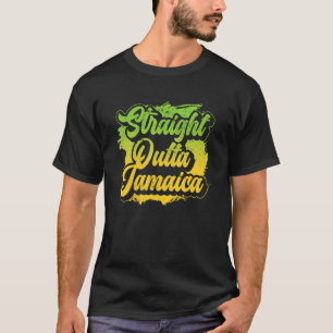 Jamaikanische Flagge Party Heritage Starke Protone T-Shirt
