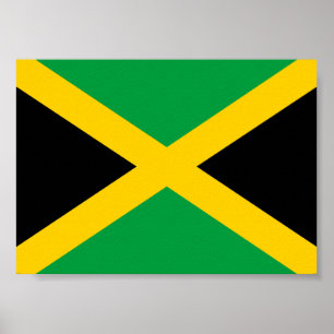 jamaikanische Flagge Poster