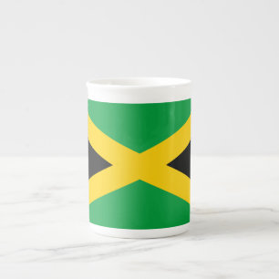 Jamaikanische Flagge Prozellantasse