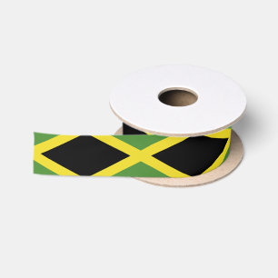 Jamaikanische Flagge Satinband